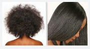 Défrisage de cheveux